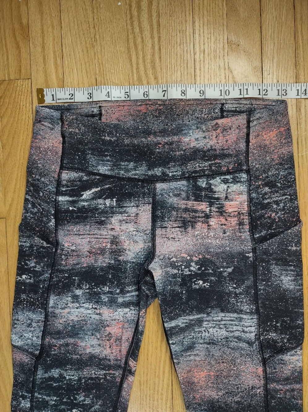 Lululemon Speed Up Tight-Azurite Poppy Coral Multi - Picture 14 of 16